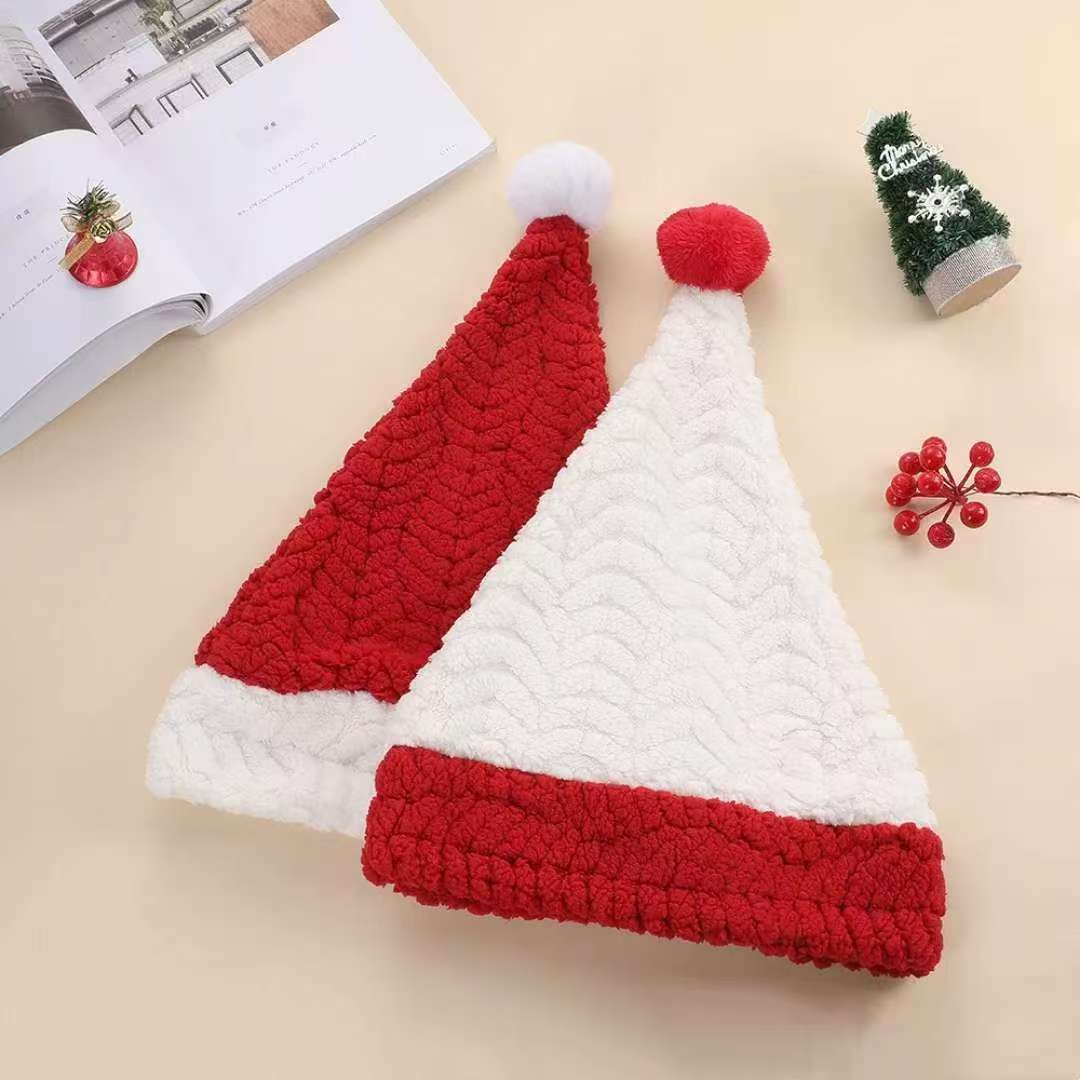 New Santa Hats For Adults And Kids Christmas