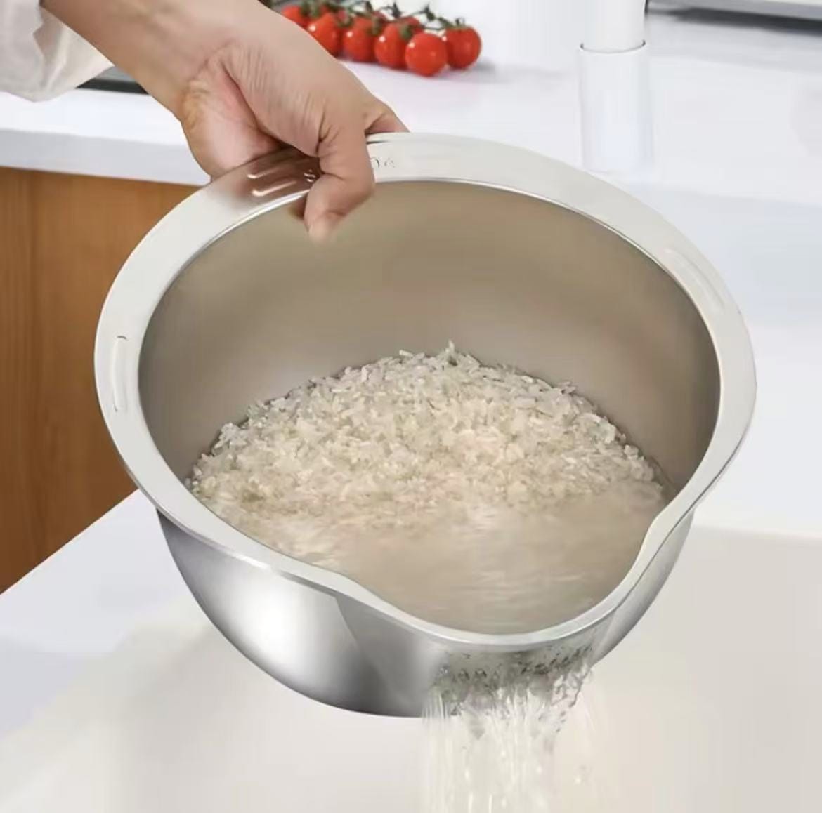 Heavy Duty Stainless Steel Strainers & Colanders