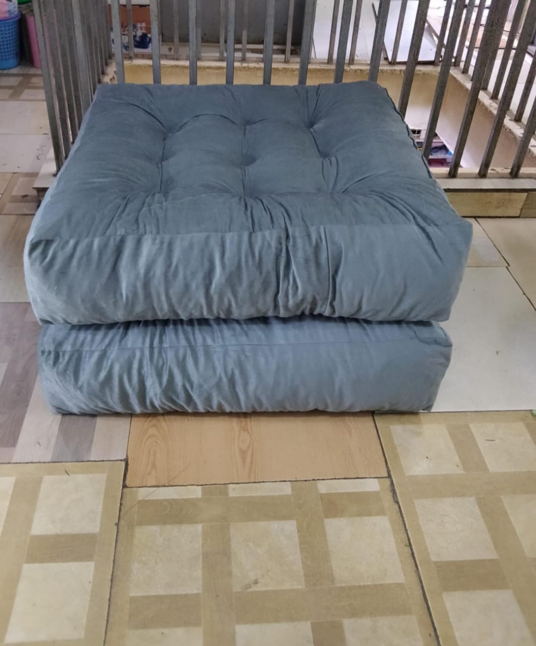 Square floor pillows