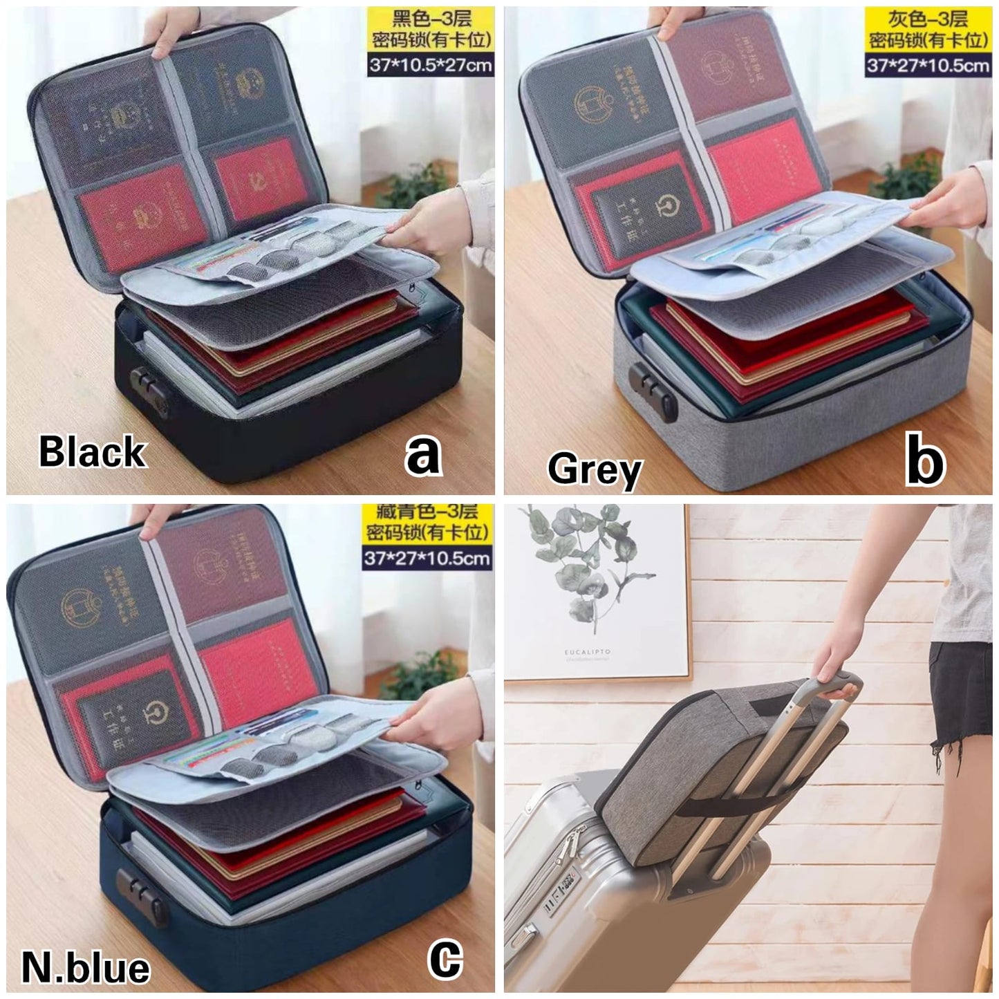 Large Capacity Document Bag