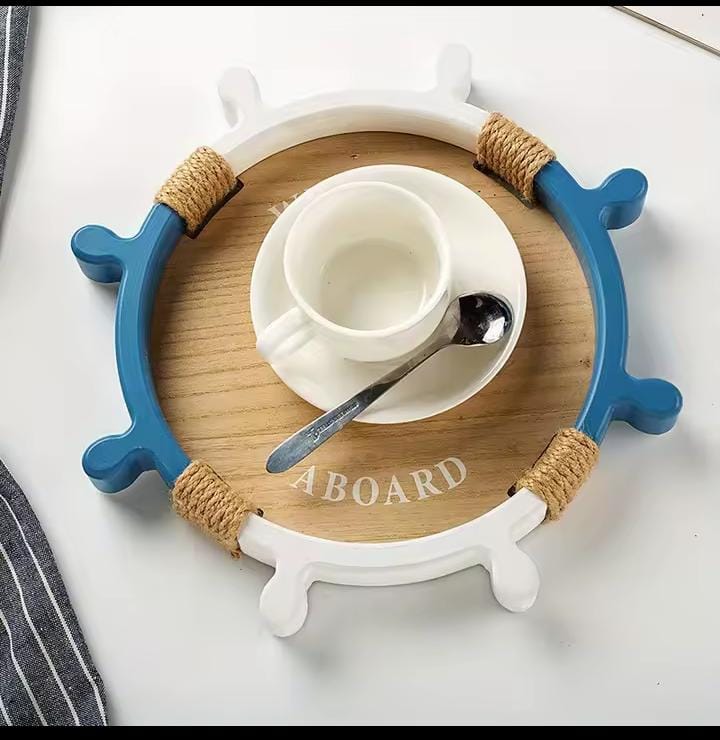 2 in 1 decorative Sailor Themed tray