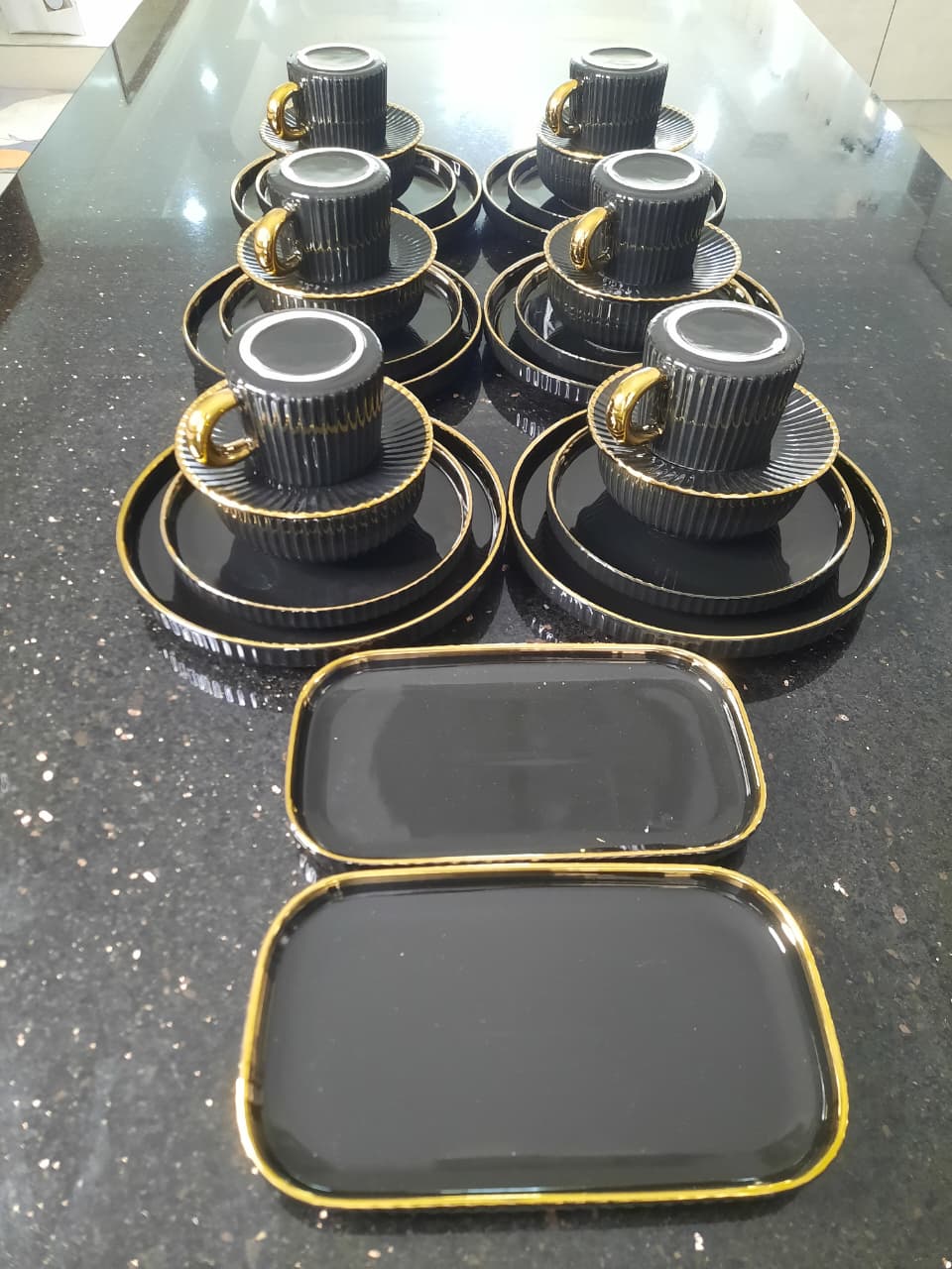 Elegant European Porcelain Dinner set