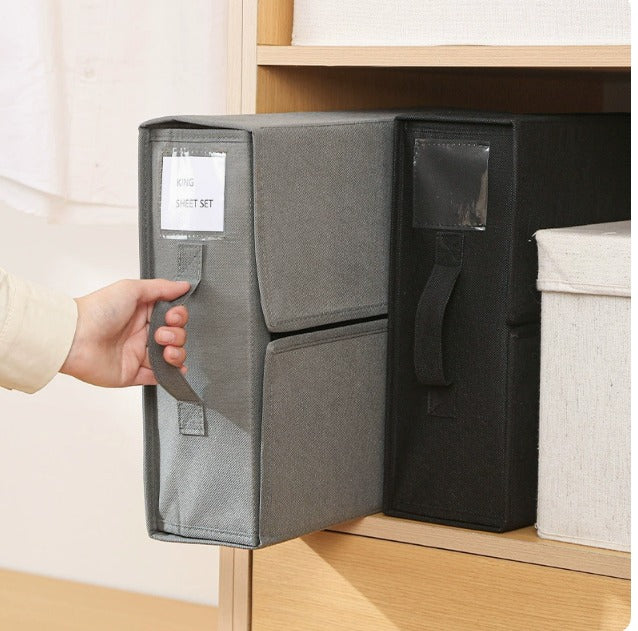 High Quality foldable Bed sheet organiser/Storage Box