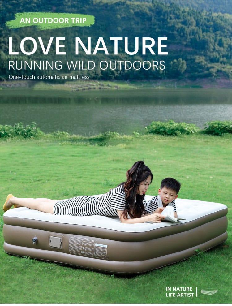 Inflatable Airbed Mattress with Automatic in built Pump