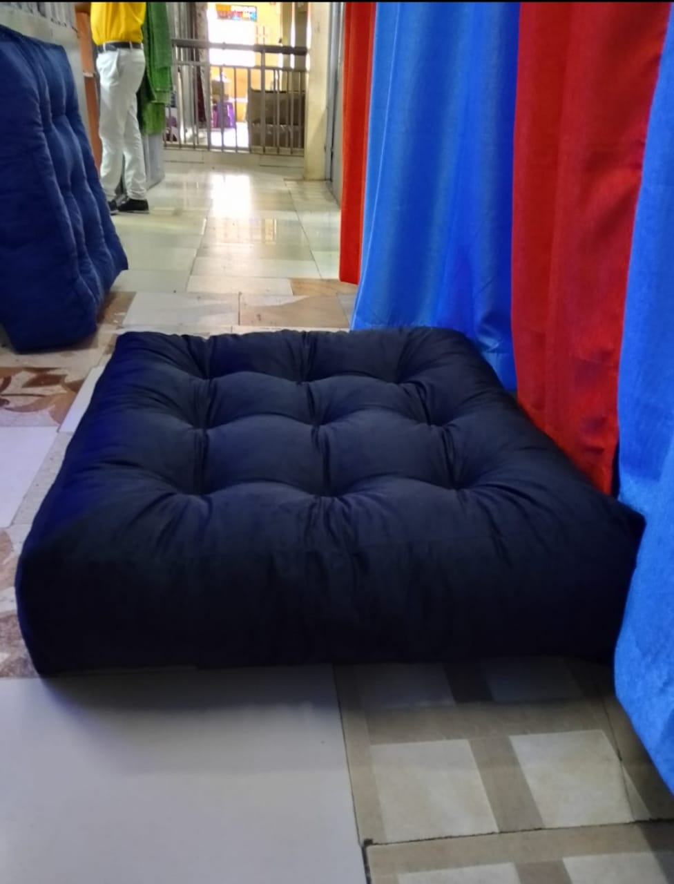 Square floor pillows