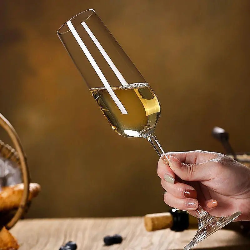 Champagne glass clear