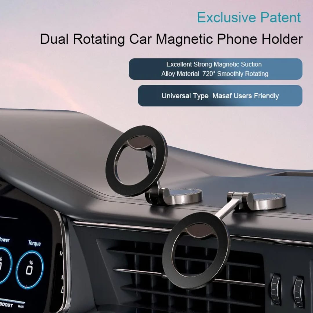 High quality 360 degrees Rotating magnetic Car phone holder