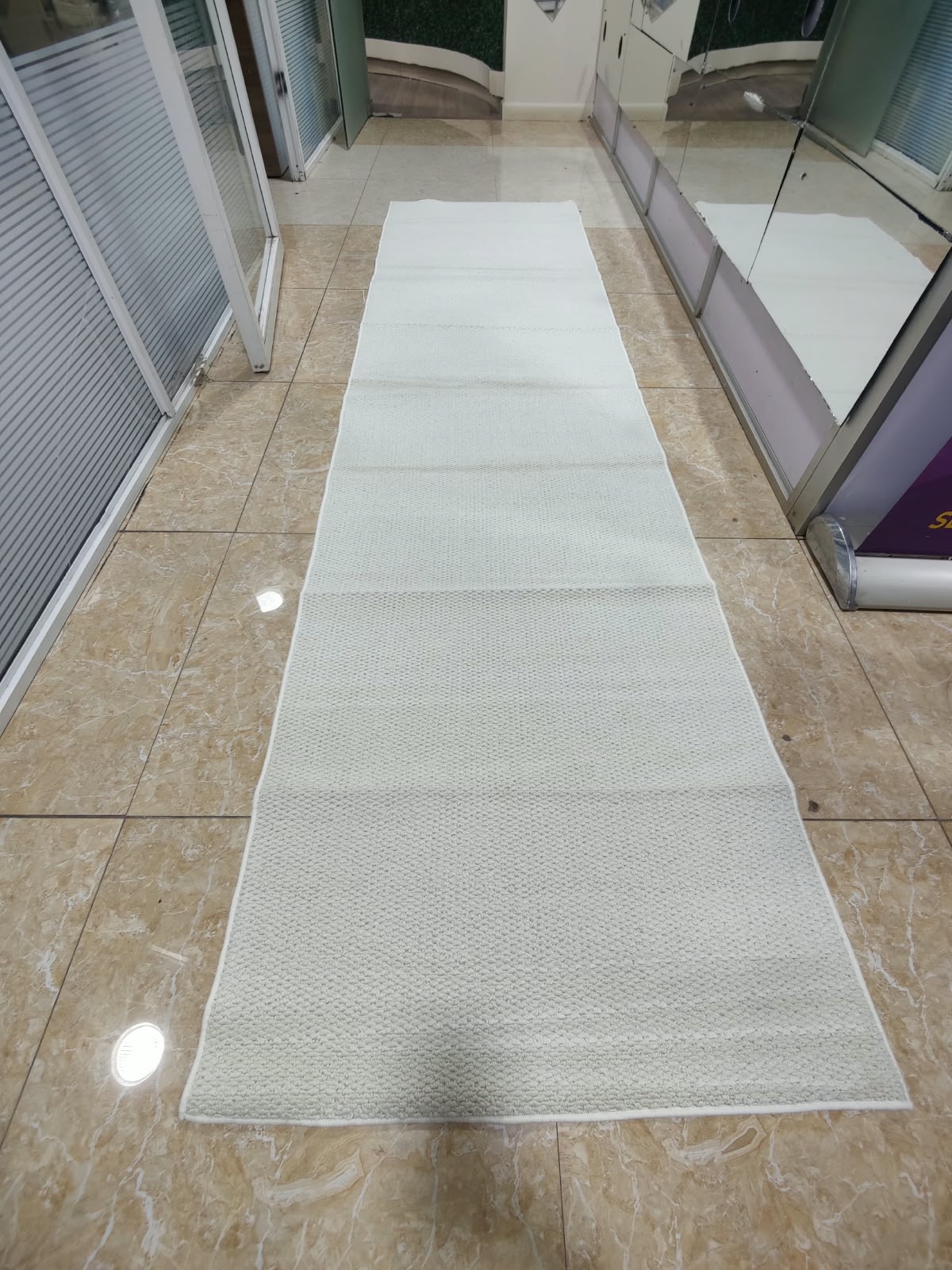 80*300 cm Long hallway woven  corridor rug