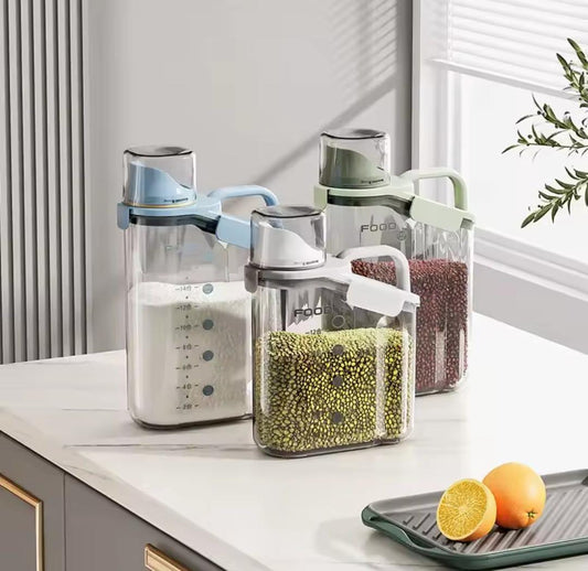 High quality Acrylic Airtight cereal container