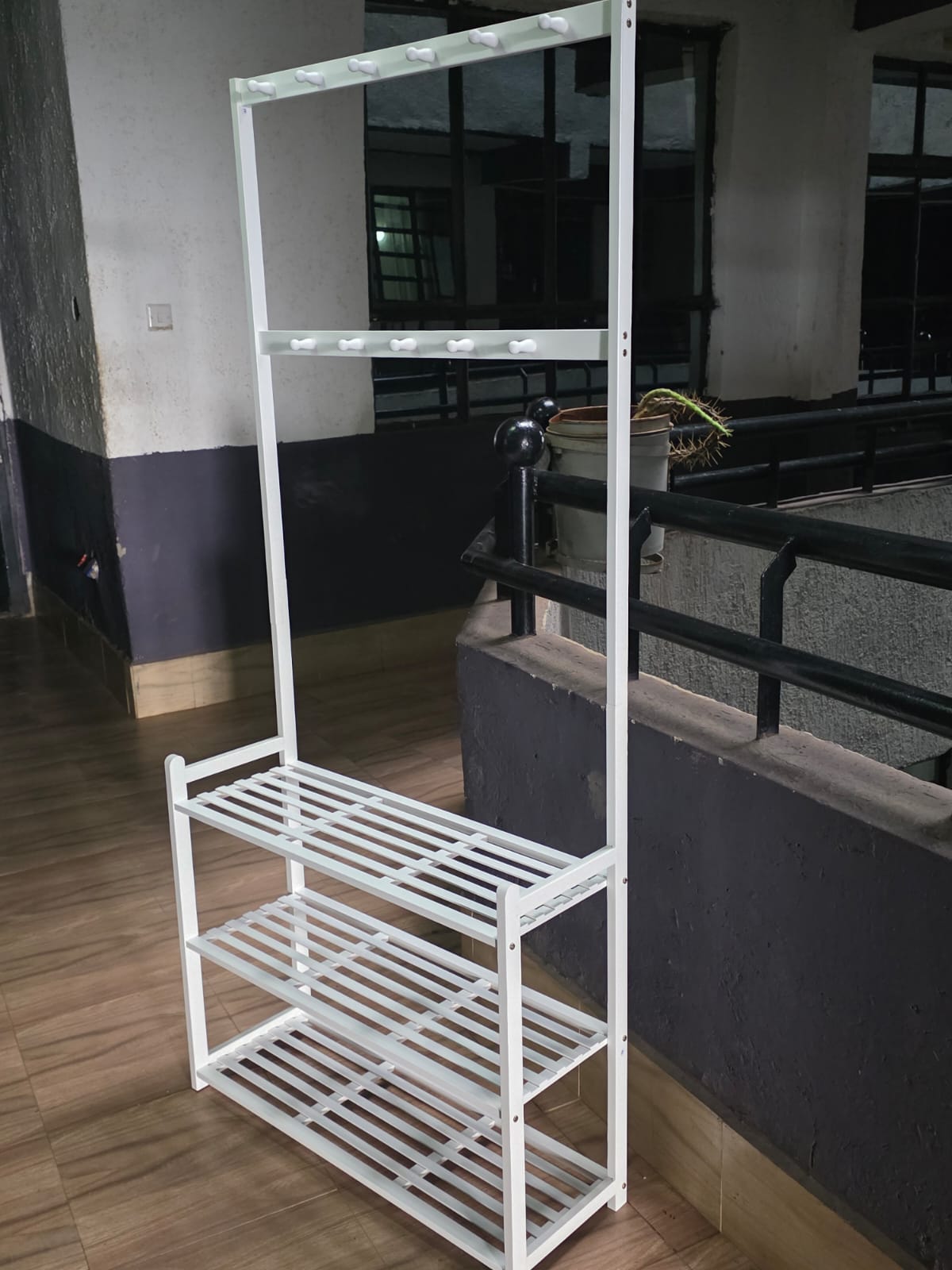 Perfect combo multifunctional bamboo rack