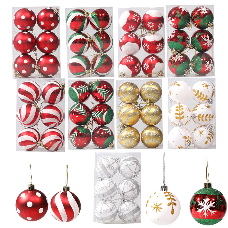 Coloured Christmas balls