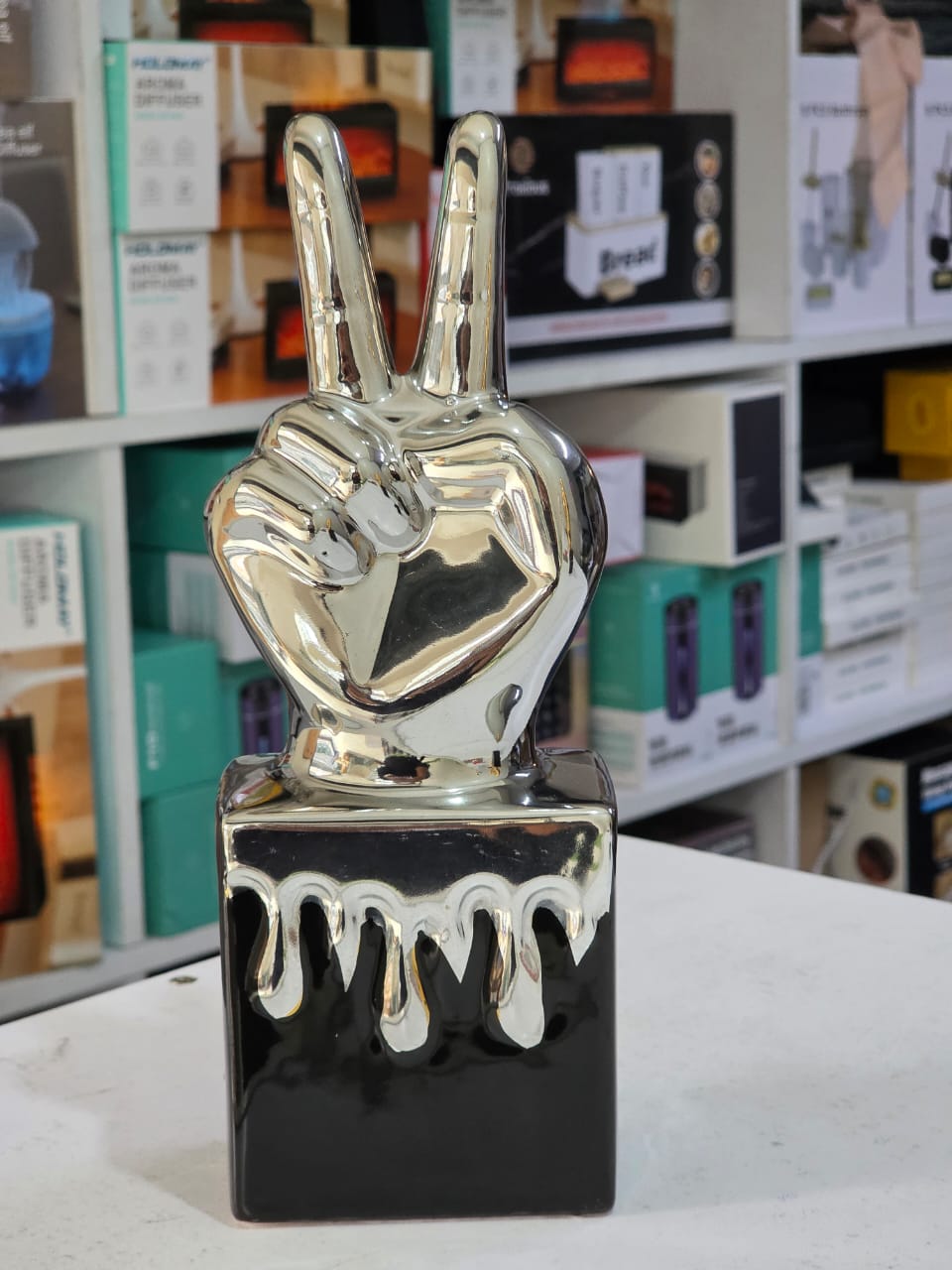 Creative embroidery medal Thumbs Up Trophy