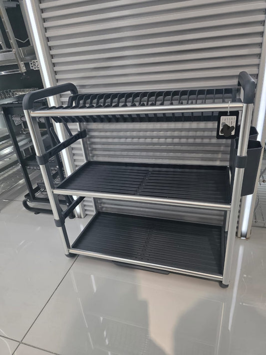 Premium Quality 3Tier Aluminium Dish Drainer