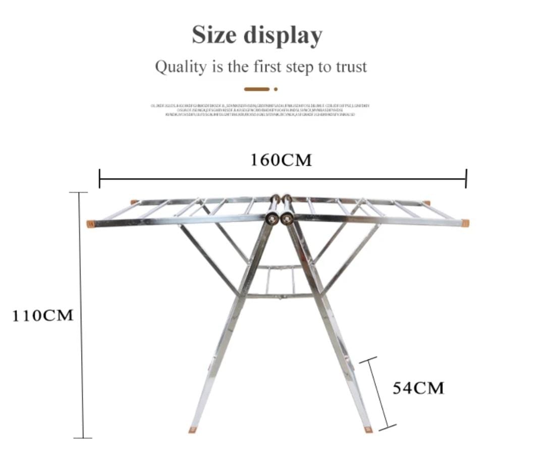 Stainless steel Portable Cloth Drying rack