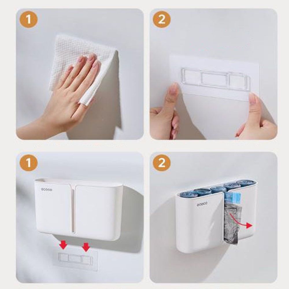 Trash bag dispenser/ organizer