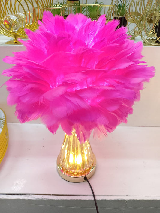 Feather Table Lamp