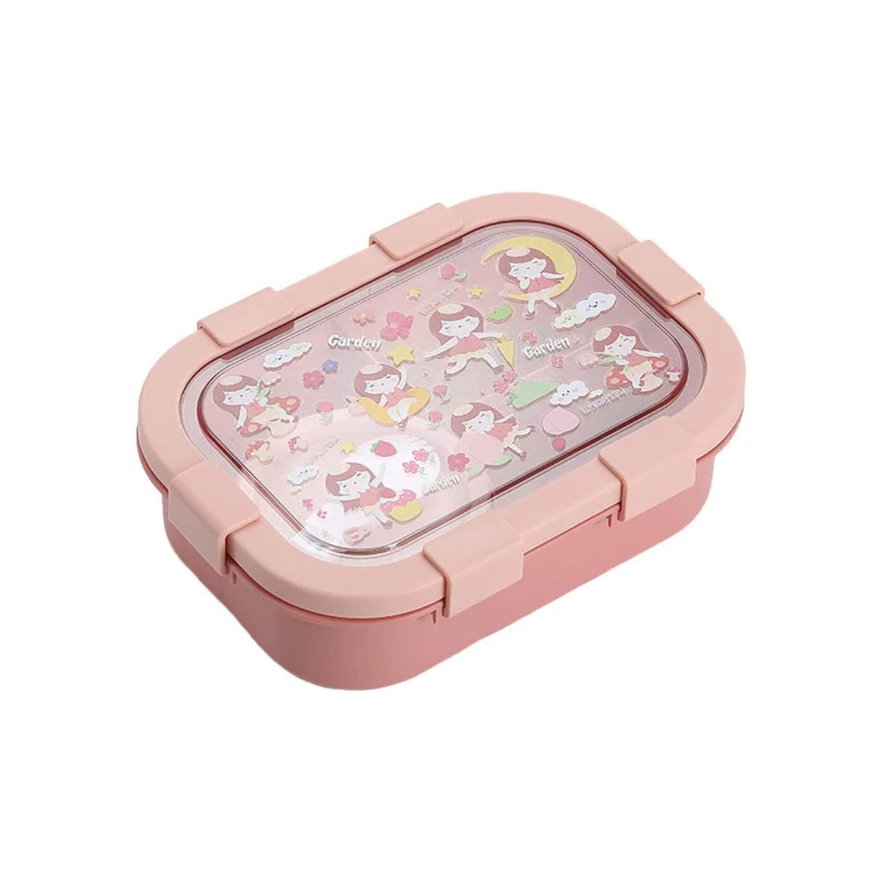 4-Compartment Bento Lunch Box