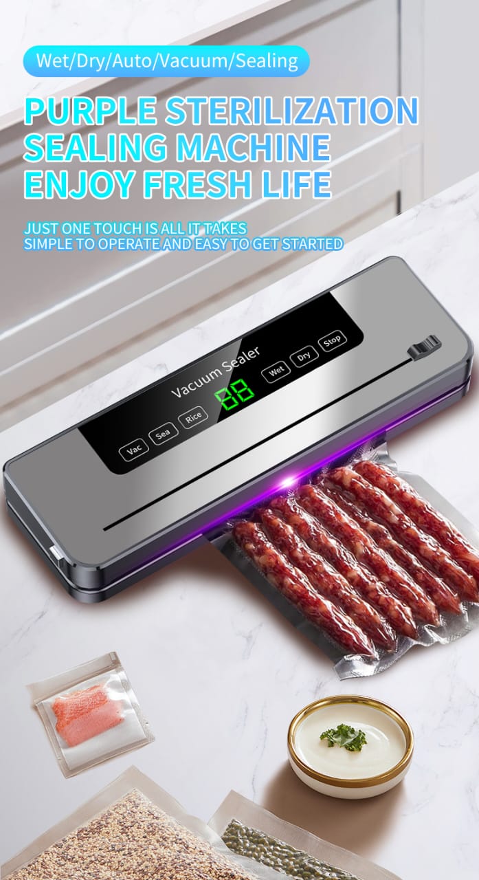 Electric vacuum sealer machine