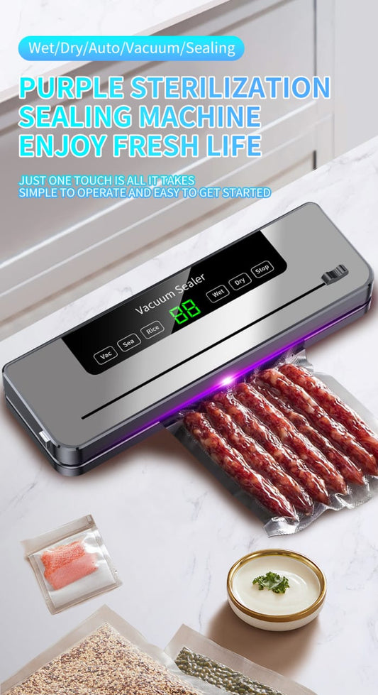 Electric vacuum sealer machine