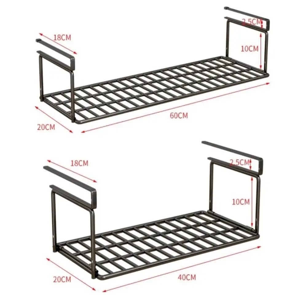 Large Capacity Under The Shelf Rack