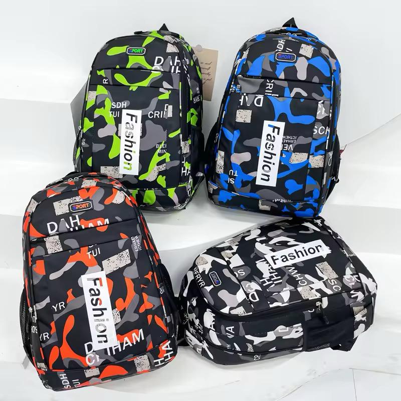 Trendy camouflage Waterproof backpack / School Bags