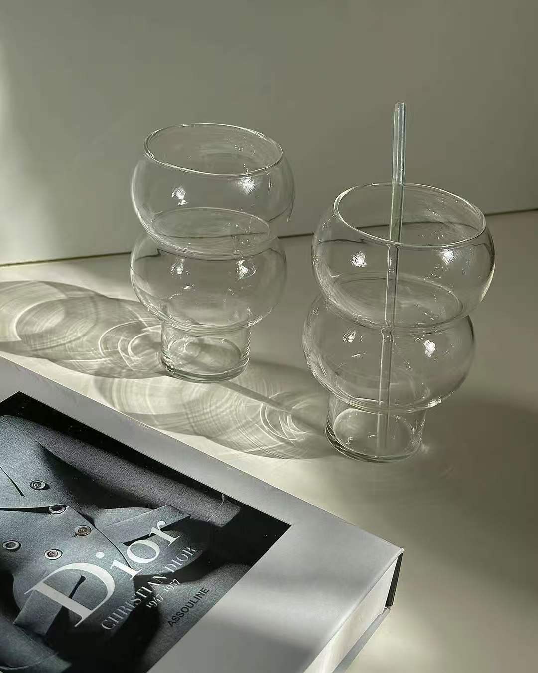 Gourd shape cocktail /latte, drinkware tumbler