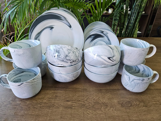 New Style Marble Dinner Set