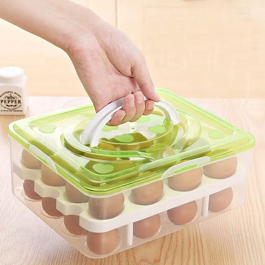 32 two layer egg tray