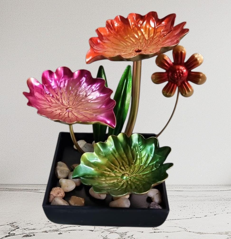 Electric table top mini water fountain