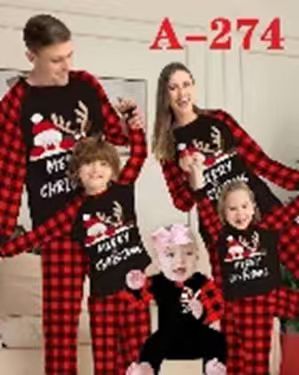 Christmas pajamas outfit for both Adults &kids