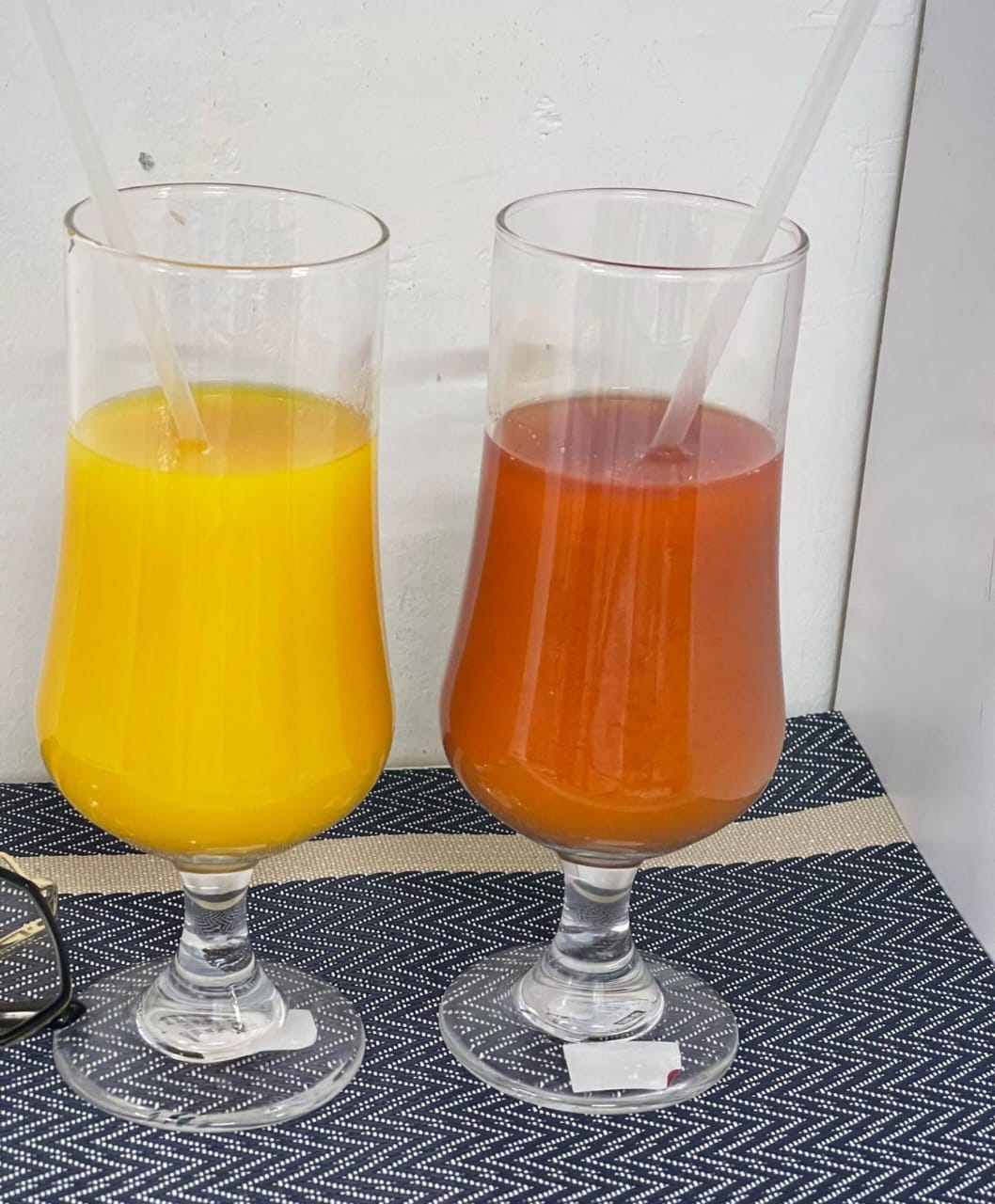 380ml Red cherry Hurricane glasses