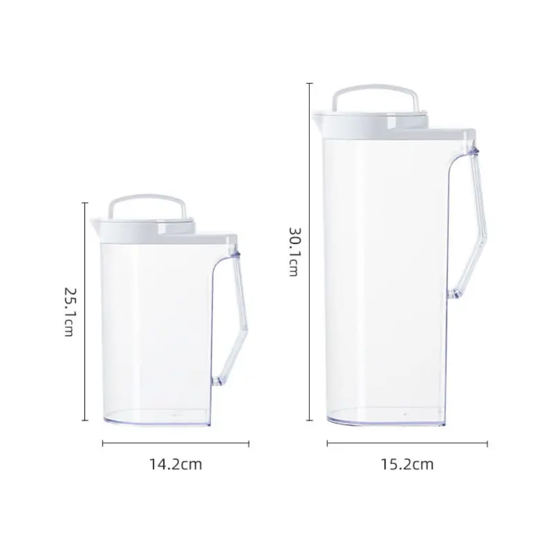 Airtight acrylic jug