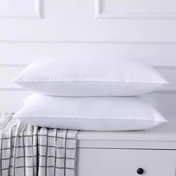 Fibre filled Bed pillows