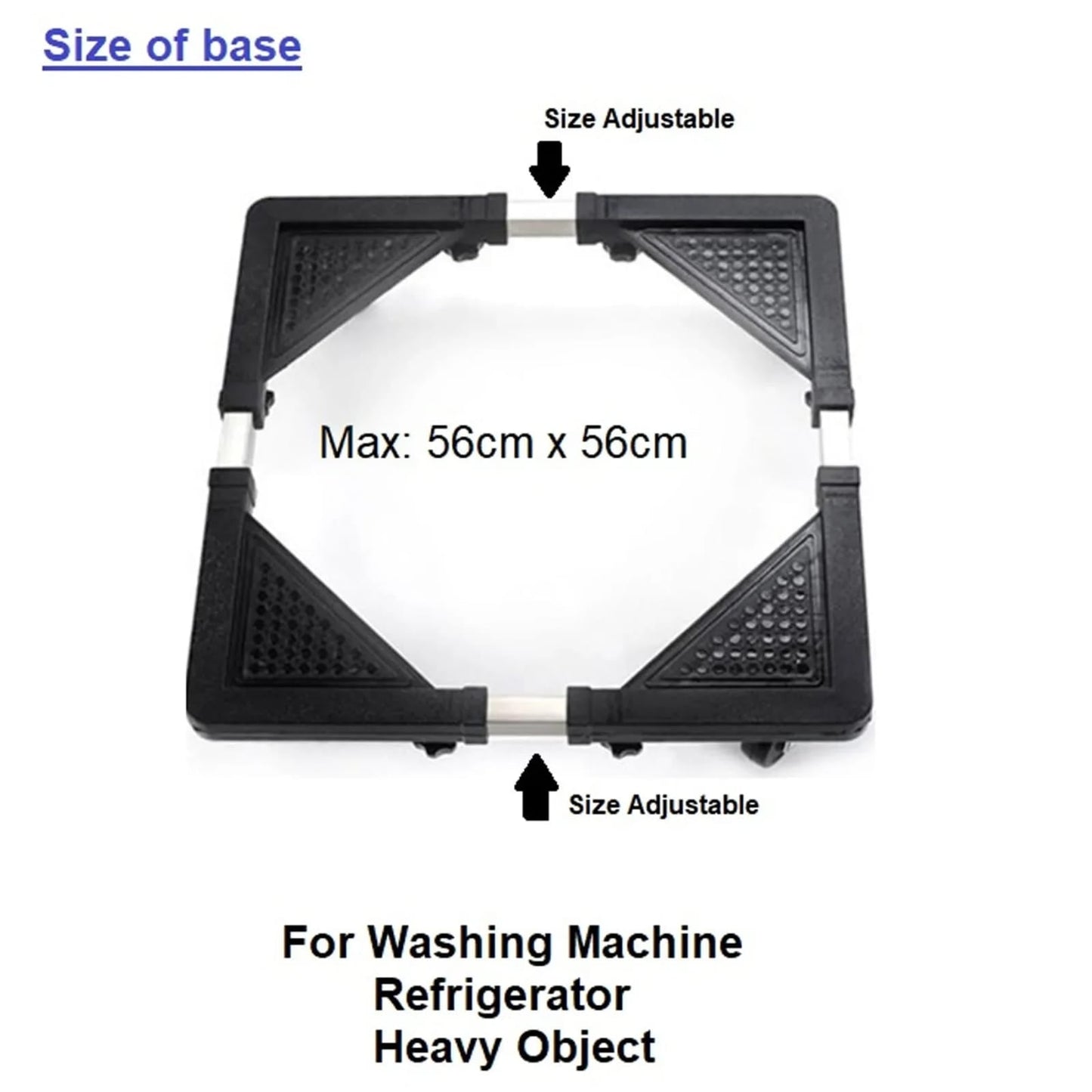 Adjustable fridge/ washing machine