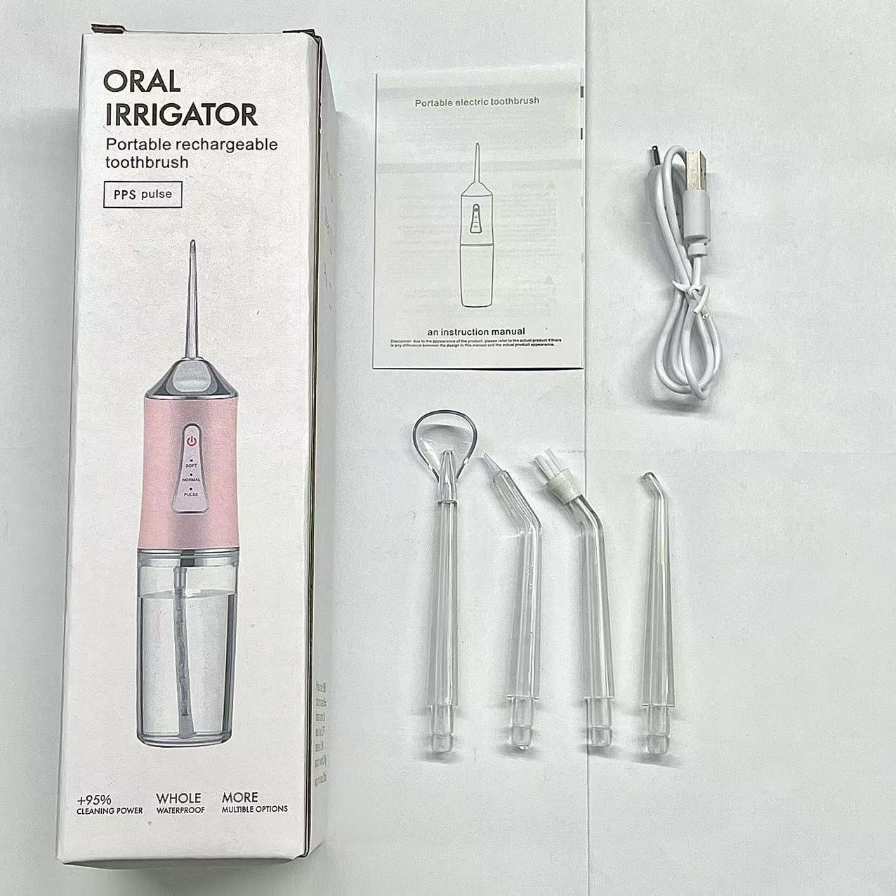 4 nozzles New Dental Water Jet Oral Irrigator / Teeth Cleaner/ Dental Water flosser