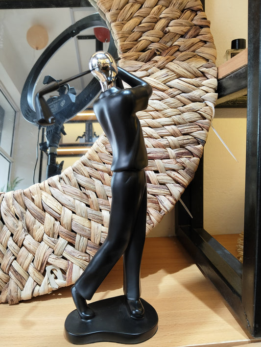 Office/home figure/golfing Modeling Resin Table Ornaments